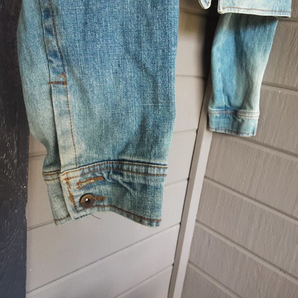 Jamie Nicole studded jean jacket Size 1X - Picture 3 of 4